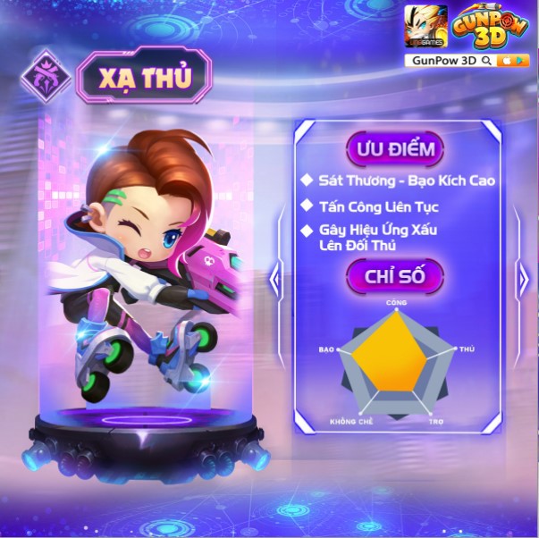 Tổng quan 4 class nhân vật sẽ xuất hiện trong GunPow 3D - Ảnh 4. Tổng quan 4 class nhân vật sẽ xuất hiện trong GunPow 3D - Ảnh 4.