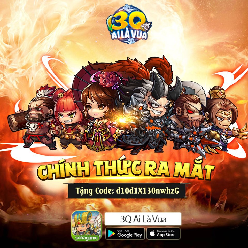 Đấu trường HOT nhất cho fan chiến thuật - 3Q Ai Là Vua chính thức ra mắt, tặng 2000 Giftcode - Ảnh 1. Đấu trường HOT nhất cho fan chiến thuật - 3Q Ai Là Vua chính thức ra mắt, tặng 2000 Giftcode - Ảnh 1.
