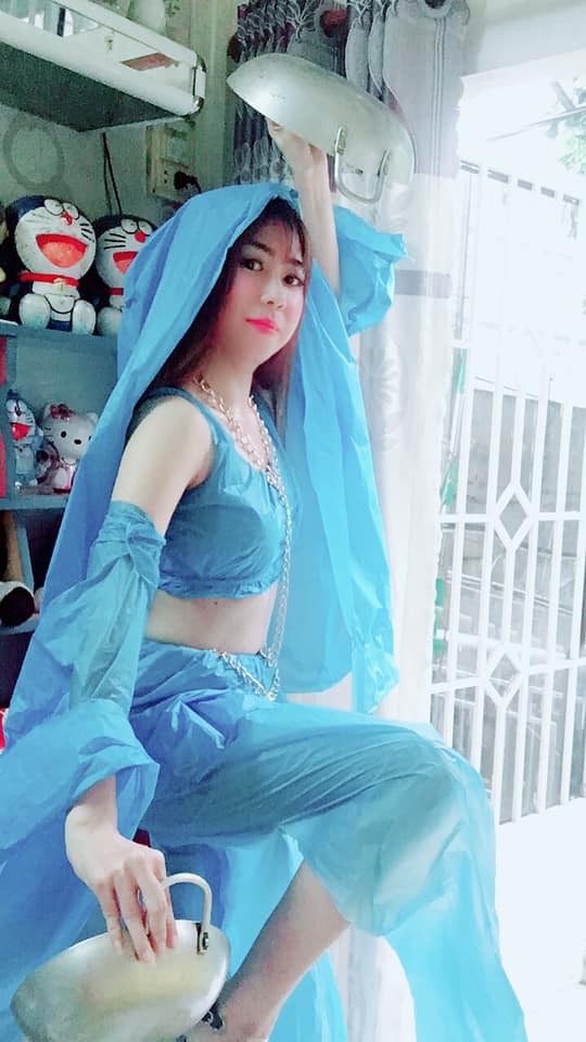 Quặn ruột với đặc sản cosplay cây nhà lá vườn của game thủ Việt: Áo mưa, túi nilon vẫn đẹp lung linh - Ảnh 26.