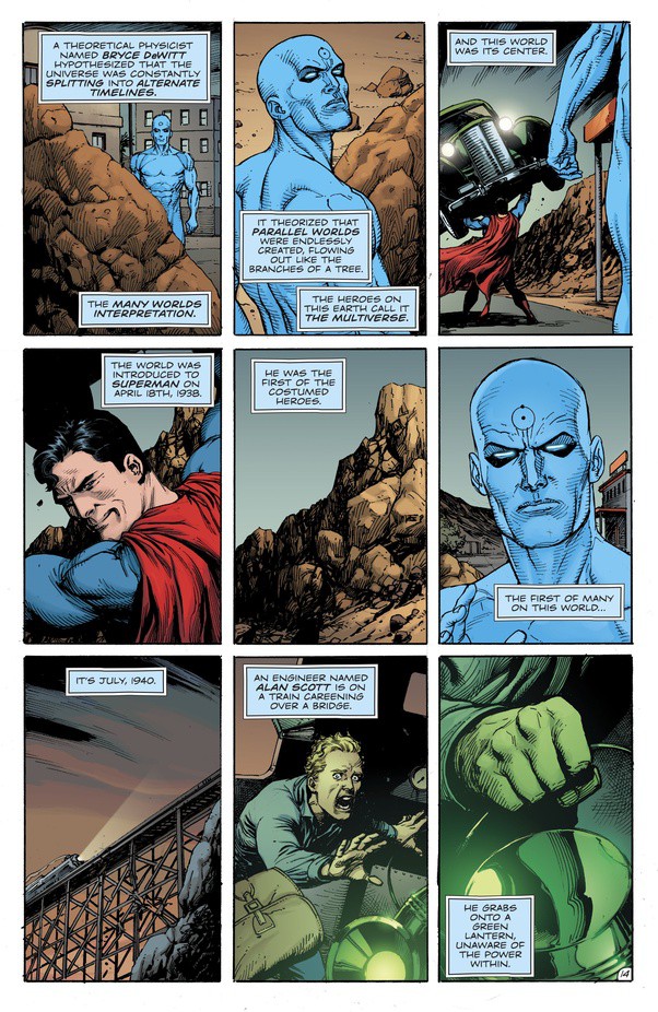 Tại sao Dr. Manhattan, cựu siêu anh hùng sở hữu năng lựa tựa Chúa Trời lại muốn thay đổi đa vũ trụ DC? - Ảnh 2.