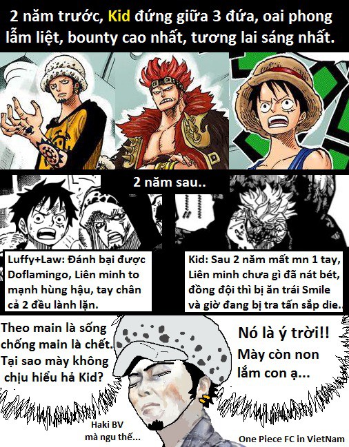 One Piece: Những chuyện xui xẻo không ngờ tới của thánh nhọ Eustass Kid khi chống lại chú của Luffy - Ảnh 2.