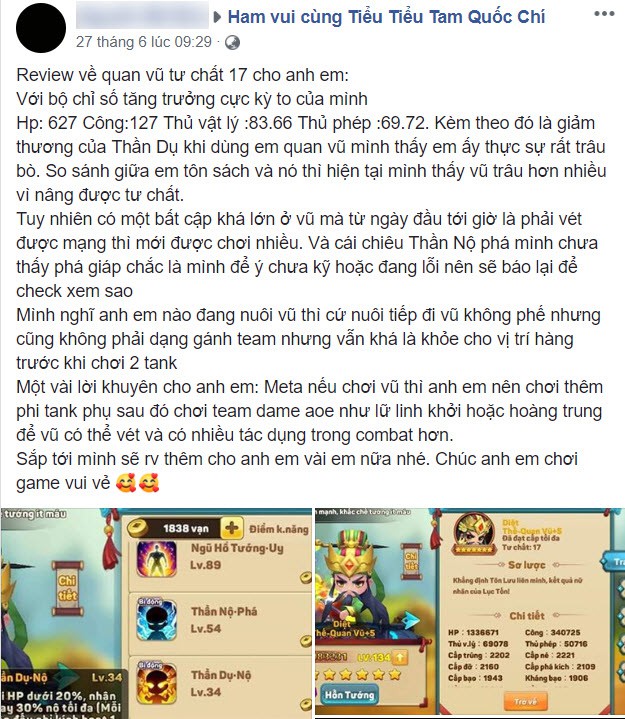 Review Quan Vũ sau khi nâng tư chất lên 17: Thánh bổ củivẫn còn khá... hên xui - Ảnh 5.