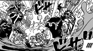 Spoiler One Piece 949: Luffy bị nhiễm dịch bệnh... khi hạ đám tay chân của Queen và nắm quyền kiểm soát nhà tù - Ảnh 1.