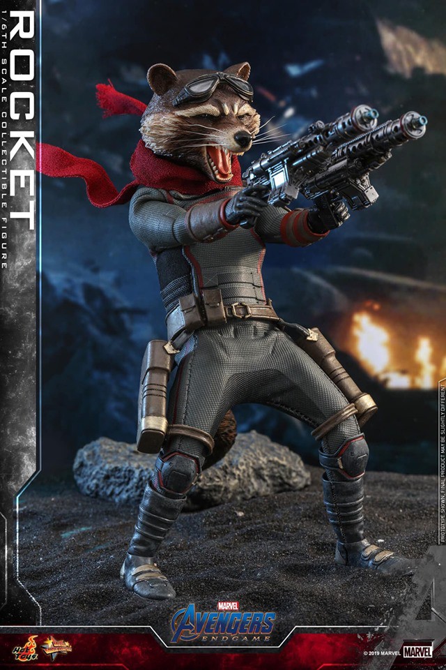 Chiêm ngưỡng bộ Hot Toys cực chất của Rocket phiên bản Endgame - Ảnh 4. Chiêm ngưỡng bộ Hot Toys cực chất của Rocket phiên bản Endgame - Ảnh 4.