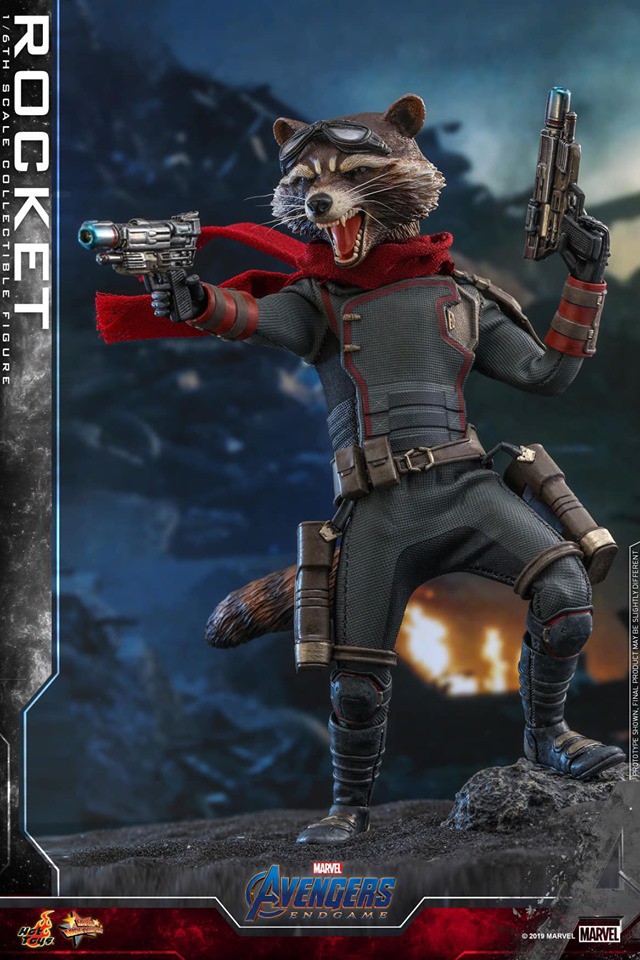 Chiêm ngưỡng bộ Hot Toys cực chất của Rocket phiên bản Endgame - Ảnh 5. Chiêm ngưỡng bộ Hot Toys cực chất của Rocket phiên bản Endgame - Ảnh 5.