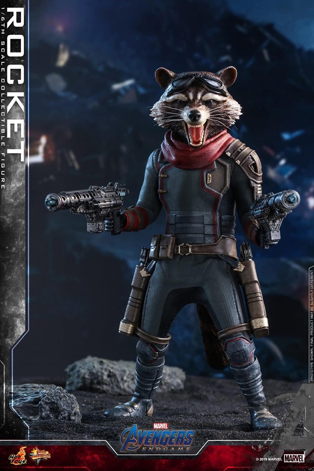 Chiêm ngưỡng bộ Hot Toys cực chất của Rocket phiên bản Endgame - Ảnh 6. Chiêm ngưỡng bộ Hot Toys cực chất của Rocket phiên bản Endgame - Ảnh 6.