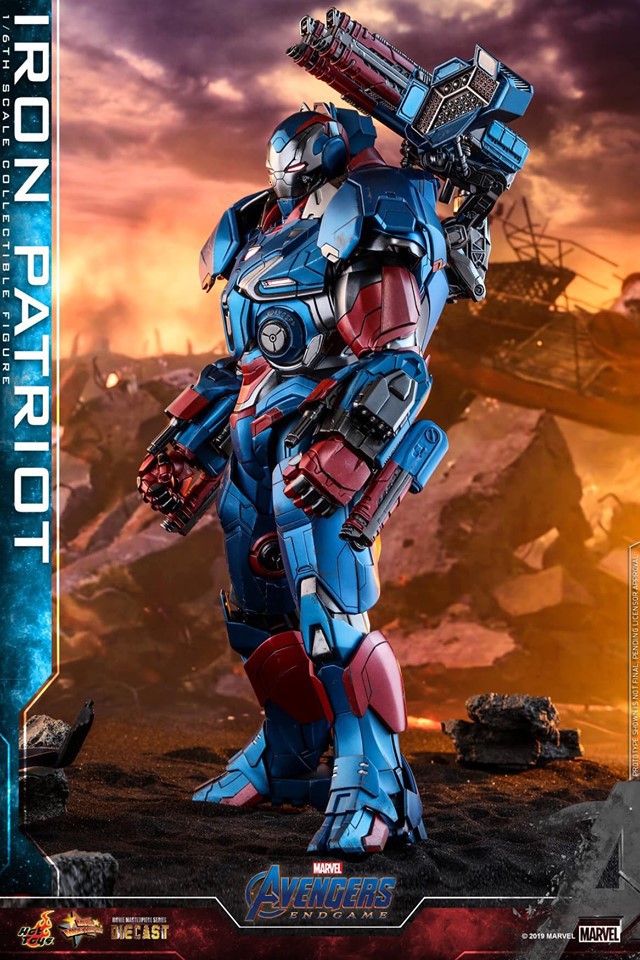 Sau bao năm chờ đợi, cuối cùng War Machine cũng được nâng cấp một bộ Hot Toys siêu khủng, siêu mạnh - Ảnh 7.