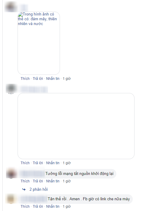 Facebook gặp sự cố nghiêm trọng, người dùng Việt cứ xem ảnh hay video là trắng xóa - Ảnh 1.