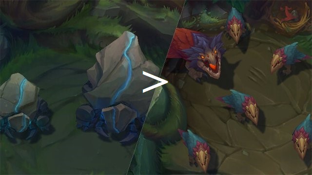 LMHT: Những mẹo đi rừng của người chơi Thách đấu giúp game thủ leo với rank tốc độ bàn thờ - Ảnh 2. LMHT: Những mẹo đi rừng của người chơi Thách đấu giúp game thủ leo với rank tốc độ bàn thờ - Ảnh 2.