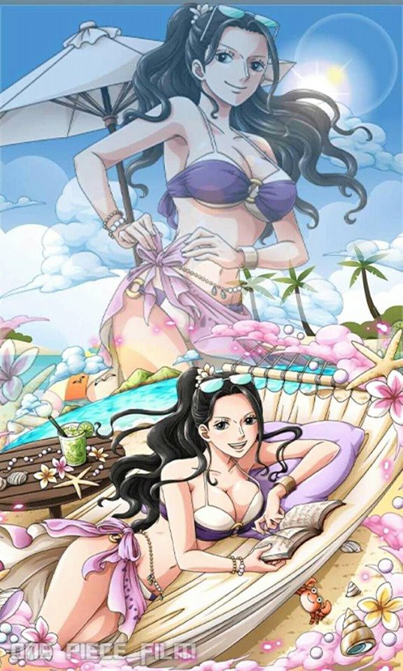Nổ đom đóm mắt trước hình ảnh đầy nóng bỏng của các mỹ nữ One Piece khi tạo dáng trên bãi biển - Ảnh 3.