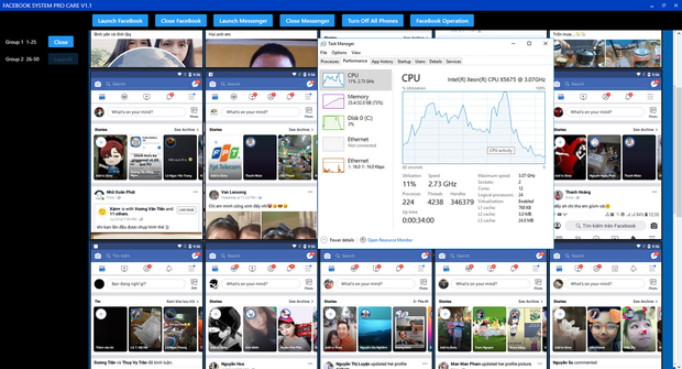 Group kín Facebook chuyên bán tool tự tương tác: Cày hàng trăm smartphone cùng lúc, lợi nhuận trăm triệu dễ như chơi - Ảnh 2.