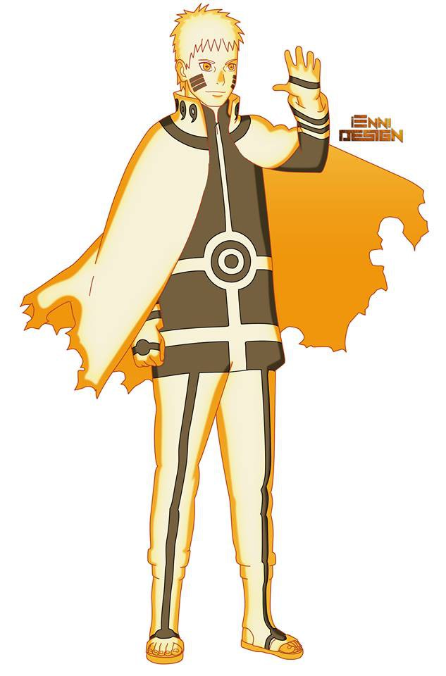 Naruto: Lác mắt với đủ loại biến thể Chakra Mode siêu ngầu của Hokage Đệ Thất - Ảnh 1.