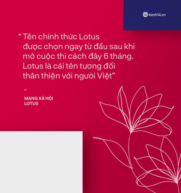 Mạng xã hội Việt vì sao lại tên là Lotus? - Ảnh 3.