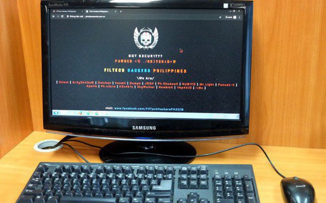 Hacker Phillippines tấn công web Việt Nam, trả đũa việc bị mất Facebook - Ảnh 1.