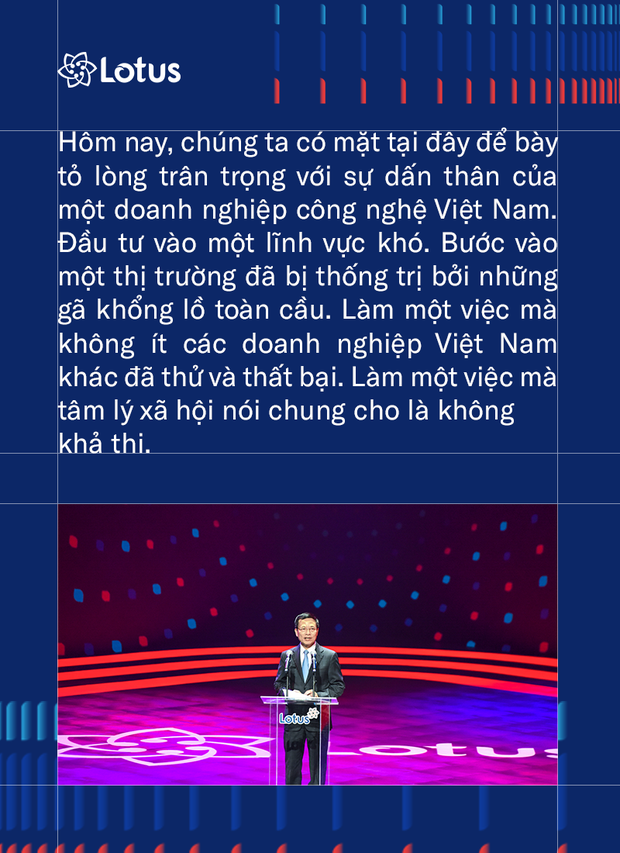 Bộ trưởng Bộ Thông tin và Truyền thông VN: Phát triển Lotus không phải thách thức mà là cơ hội. Vì việc dễ thì không tạo ra người tài - Ảnh 3.