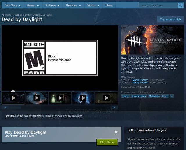 Dead by Daylight miễn phí 100% vào cuối tuần này, game thủ có thể tải và chơi ngay lập tức - Ảnh 1.