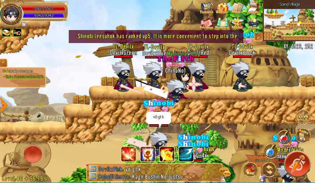 Tân binh mới nổi trên kho trò chơi: Cốt truyện Naruto, gameplay nhập vai, đồ họa Chibi siêu đáng yêu - Ảnh 10. Tân binh mới nổi trên kho trò chơi: Cốt truyện Naruto, gameplay nhập vai, đồ họa Chibi siêu đáng yêu - Ảnh 10.