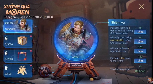 Liên Quân Mobile: Tướng và skin được tặng FREE trong Xưởng quà Moren giữa các server sẽ khác nhau - Ảnh 1. Liên Quân Mobile: Tướng và skin được tặng FREE trong Xưởng quà Moren giữa các server sẽ khác nhau - Ảnh 1.