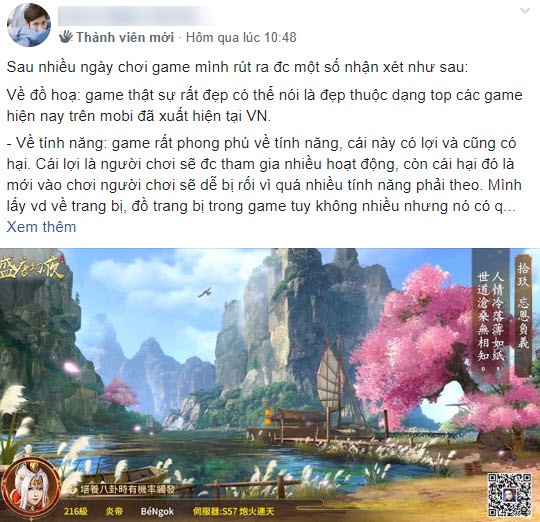 Cộng đồng Cửu Kiếm 3D nô nức khoe ảnh test game, dặn nhau “spam kênh thế giới ít thôi kẻo nước bạn... sợ” - Ảnh 7. Cộng đồng Cửu Kiếm 3D nô nức khoe ảnh test game, dặn nhau “spam kênh thế giới ít thôi kẻo nước bạn... sợ” - Ảnh 7.