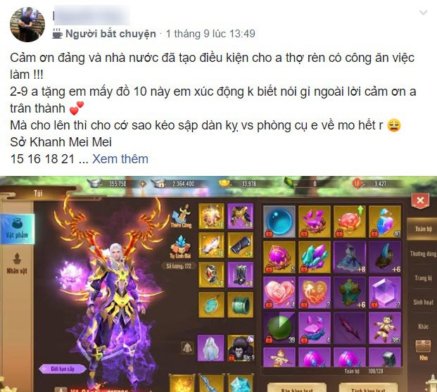 Điểm tin Thục Sơn Kỳ Hiệp Mobile tuần đầu tháng 9: Những chia sẻ của NPH về vòng ngực 1m của Đường Môn - Ảnh 7. Điểm tin Thục Sơn Kỳ Hiệp Mobile tuần đầu tháng 9: Những chia sẻ của NPH về vòng ngực 1m của Đường Môn - Ảnh 7.