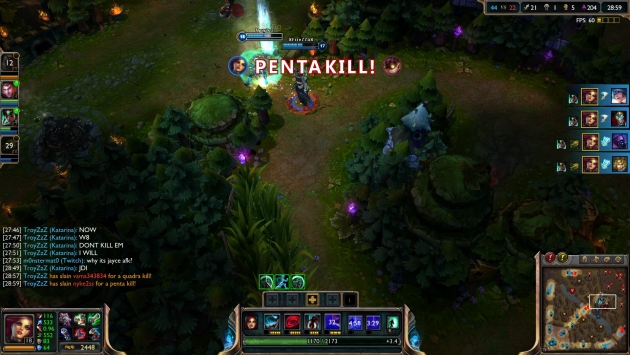 Pick Katarina, Xerath hay Cassiopeia là Auto Win