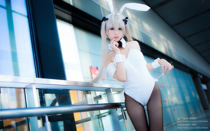 Cosplay Thỏ Ngọc đẹp miên man trong Yosuga no Sora 8