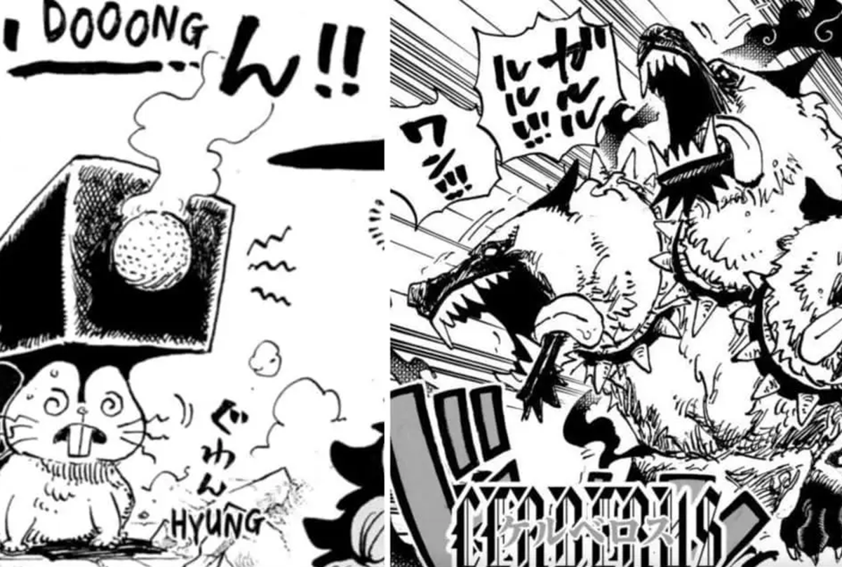 One Piece: Siêu kiếm Cerberus đối đầu thần búa Ragnir, món nào bá đạo hơn?
