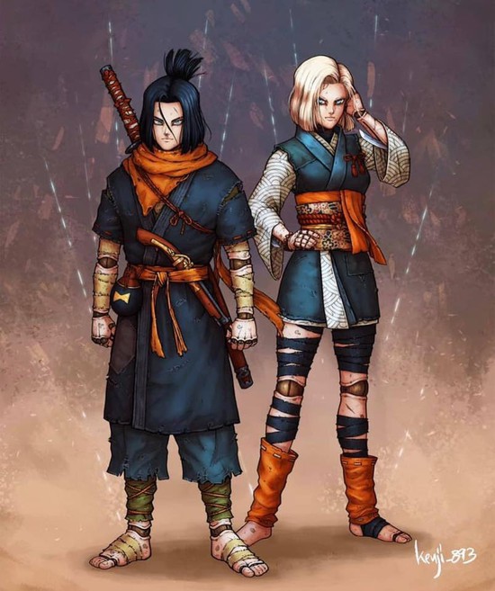 Dragon Ball: Goku và đồng bọn ngầu như trái bầu khi xuất hiện trong trang phục Samurai Nhật Bản - Ảnh 17.