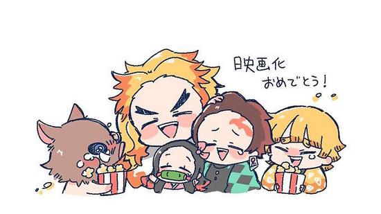 Dàn nhân vật Kimetsu no Yaiba cưng muốn xỉu qua loạt ảnh Kawaii vui nhộn - Ảnh 3.