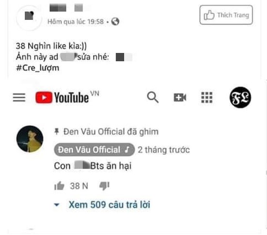Bị ghép ảnh cà khịa BTS, Đen Vâu vội vàng lên tiếng thanh minh, thừa nhận fan của BTS quá mạnh - Ảnh 3.