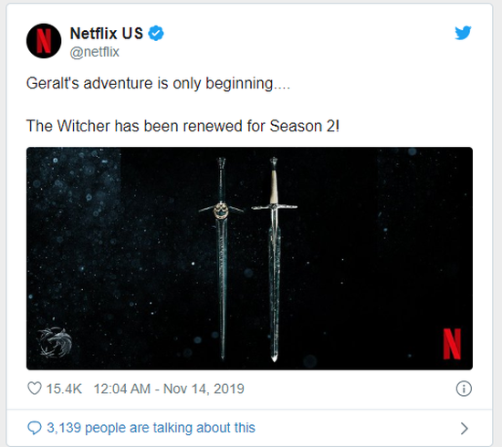 Hé lộ ngày lên sóng của The Witcher season 2 - Ảnh 2.