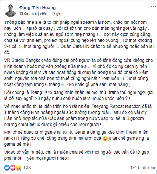 ViruSs chia sẻ những dự định sắp tới, tiết lộ tình hình kinh doanh thất bát, VR Studio Bangkok gần như phá sản, mất trắng - Ảnh 2.