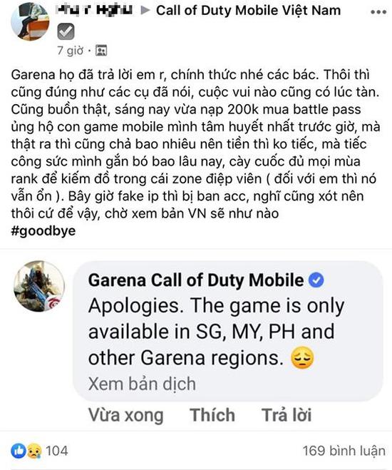 Garena “triệt” đường vượt rào của game thủ Việt, người chơi chỉ biết kêu trời - Ảnh 5.