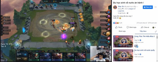 Trâu Best Udyr thống trị top 1 thế giới về lượng người xem của một streamer LMHT trên Facebook Gaming - Ảnh 4.