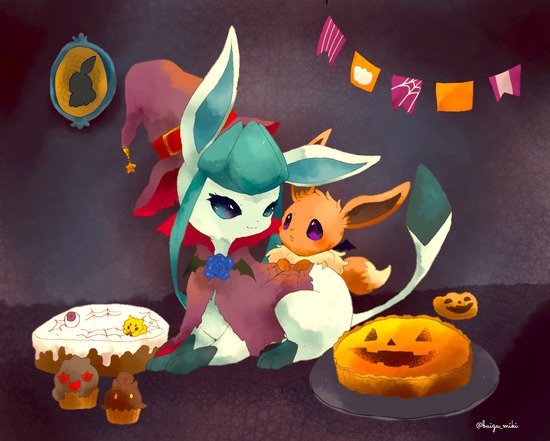 Loạt tranh tuyệt đẹp về Eevee, dòng họ xinh xắn nhất trong thế giới Pokemon - Ảnh 4.