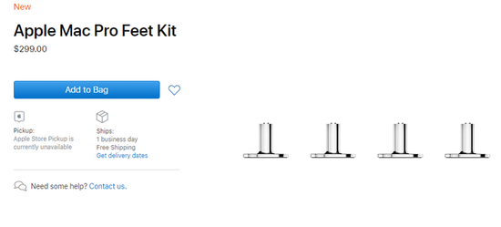 Apple bắt đầu bán lẻ bộ bánh xe của Mac Pro, giá tương đương một chiếc iPhone 11 - Ảnh 3.