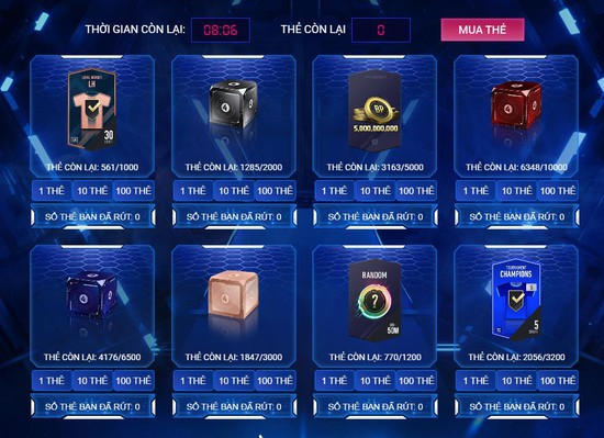 Sau 1 tháng cộng đồng chờ đợi mỏi mòn, phiên bản Rút Thẻ May Mắn FIFA Online 4 chính thức trở lại  - Ảnh 3.