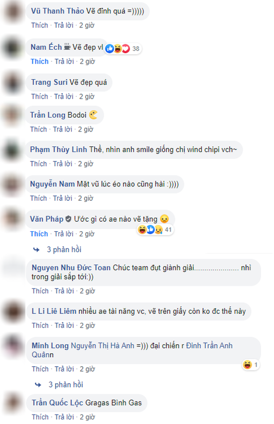 Fan cuồng vẽ tặng team Đụt theo phong cách chibi, ai nấy nhìn vào cũng phải trầm trồ thán phục vì quá đỉnh - Ảnh 4.