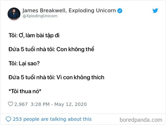 Những câu chuyện tấu hài cực mạnh giữa phụ huynh và các bé khiến cư dân mạng không nhịn nổi cười - Ảnh 18.