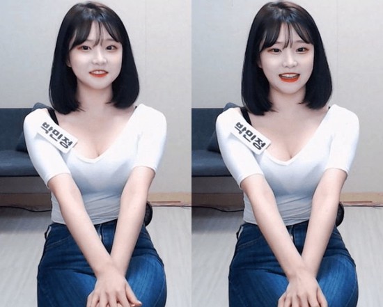 Diện trang phục mỏng tang nhìn xuyên thấu khi lên sóng, nữ Youtuber hồn nhiên đo 3 vòng khiến fan trầm trồ - Ảnh 5.