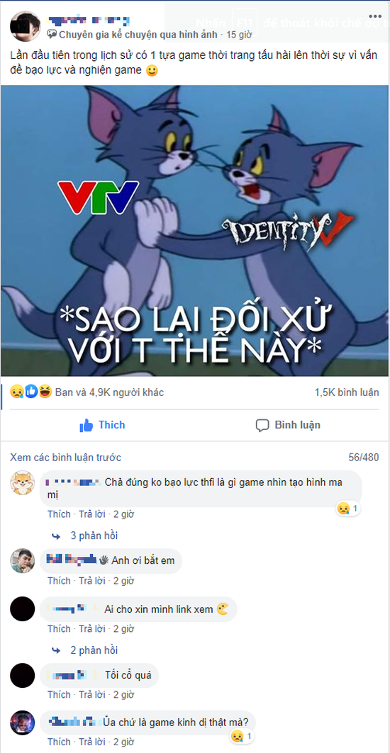 Cộng đồng Identity V dậy sóng, kêu oan vì tựa game của mình xuất hiện trên sóng truyền hình VTV - Ảnh 1.