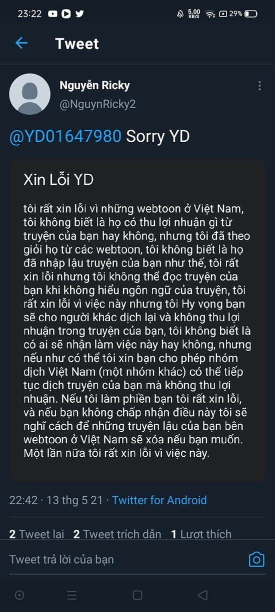Drama dịch lậu webtoon 18+: Tác giả Hàn thông báo sẽ khởi kiện hai nhóm dịch chui tại Việt Nam - Ảnh 7.