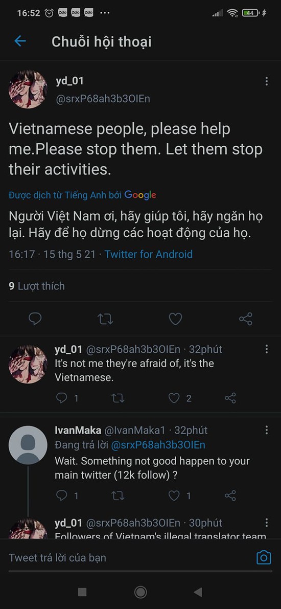 Vừa tuyên bố khởi kiện nhóm dịch lậu Việt Nam, tác giả webtoon 18+ lập tức bị... report bay tài khoản MXH - Ảnh 6.