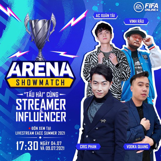 Cris Devil Gamer, Vinh Râu, Hùng Dũng cùng dàn tuyển thủ Việt Nam sẽ xuất hiện trong gameshow mới của FIFA Online 4 - Ảnh 3.