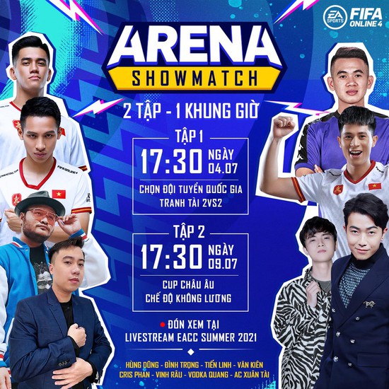 Cris Devil Gamer, Vinh Râu, Hùng Dũng cùng dàn tuyển thủ Việt Nam sẽ xuất hiện trong gameshow mới của FIFA Online 4 - Ảnh 4.