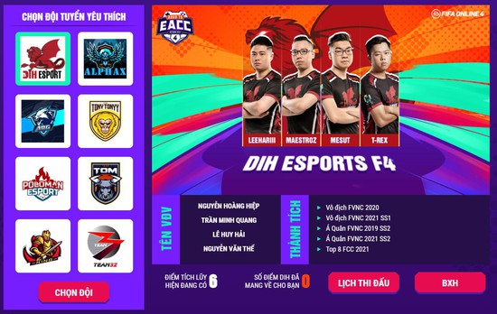 Đồng hành cùng ROAD TO EACC: Nhận quà, đua top cực dễ dàng cùng đội tuyển yêu thích - Ảnh 4.