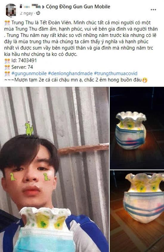 Gamer Gun Gun Mobile rủ nhau tự làm đèn lồng chơi Trung Thu mùa dịch: Quá sức sáng tạo, đến khẩu trang, bình nước... cũng không tha - Ảnh 17.