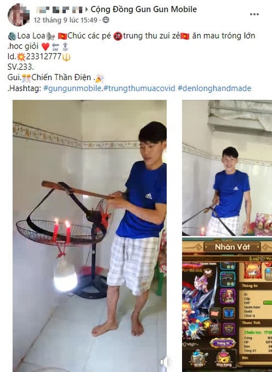 Gamer Gun Gun Mobile rủ nhau tự làm đèn lồng chơi Trung Thu mùa dịch: Quá sức sáng tạo, đến khẩu trang, bình nước... cũng không tha - Ảnh 16.