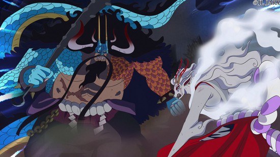One Piece: Tiếp tục bị đánh hội đồng trong chap mới, Kaido chứng minh đẳng cấp của sinh vật mạnh nhất thế giới - Ảnh 4.