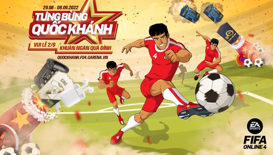 Người chơi FIFA Online có cơ hội nhận Airpod, tay cầm PS4 miễn phí nhân dịp Quốc Khánh - Ảnh 1.